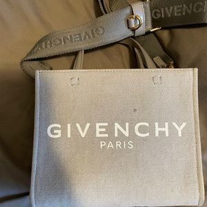Mini Givenchy Canvas Tote/Crossbody